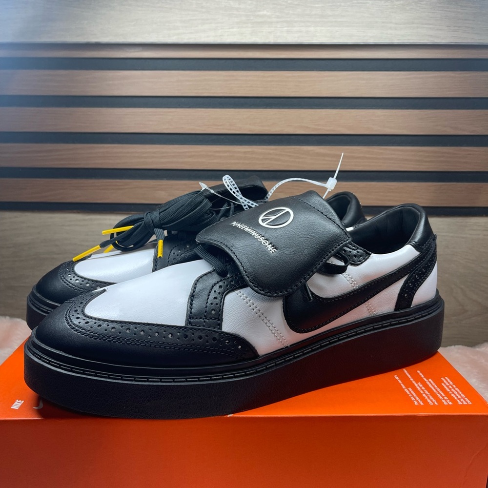 Men's Nike Kwondo 1 x Peaceminusone Panda Sneakers DH2482-101 Size 12 - Picture 1 of 5